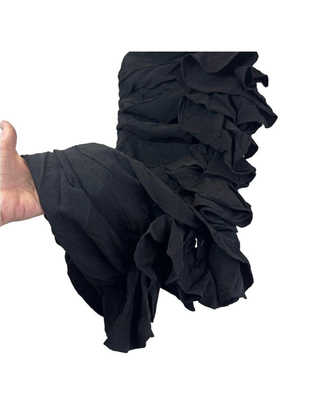 *NWT* HABIT Ruched and Ruffled Strapless Cocktail Dress - Picture 5 of 9